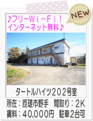 タートルハイツ２０２号